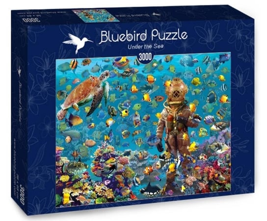 Bluebird, puzzle, Pod Wodą, 3000 el. Bluebird