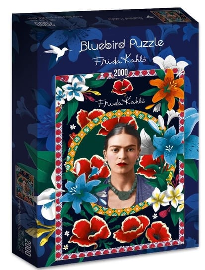 Bluebird, puzzle, Portret Fridy Kahlo, 2000 el. Bluebird