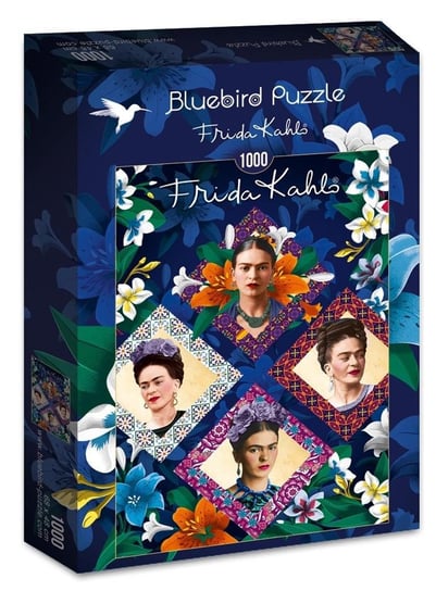 Bluebird, puzzle, Portrety Fridy Cahlo, 1000 el. Bluebird