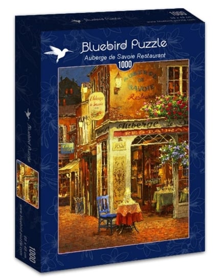 Bluebird, puzzle, Restauracja Auberge De Savoie, 1000 el. Bluebird