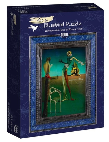 Bluebird, puzzle, Salvador Dali, Kobieta Z Głową Z Róż, 1000 el. Bluebird