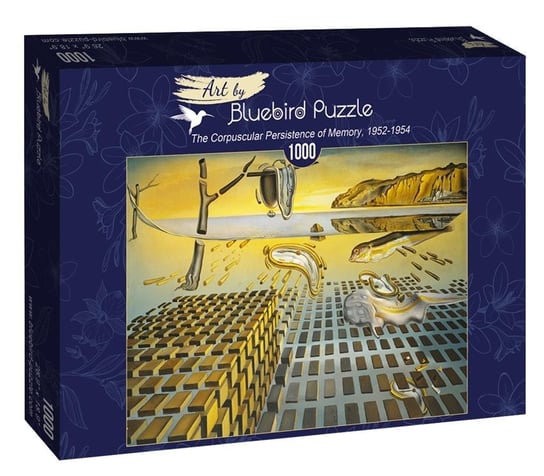 Bluebird, puzzle, Salvador Dali, Korpuskularna Trwałość, 1000 el. Bluebird