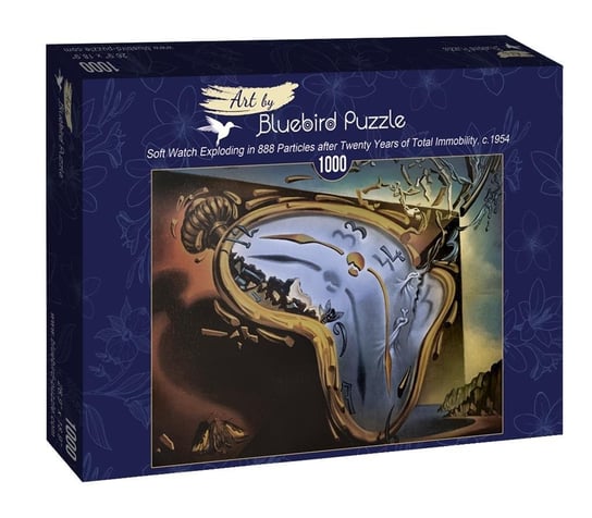 Bluebird, puzzle, Salvador Dali, Miękki Zegarek, 1000 el. Bluebird