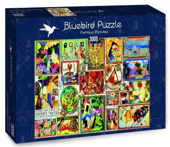 Bluebird, puzzle, Słynne Obrazy, 3000 el. Bluebird