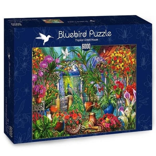 Bluebird, puzzle, Tropikalny Domek, 6000 el. Bluebird