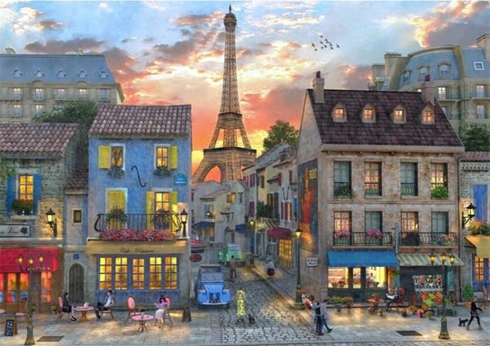 Bluebird, puzzle, Ulice Paryża, 4000 el. Bluebird