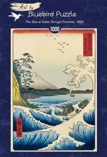Bluebird, puzzle, Utagawa Hiroshige, Widok Na Górę Fuji, 1000 el. Bluebird