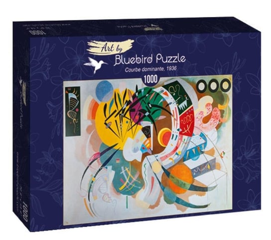 Bluebird, puzzle, Wassily Kandinsky, Dominacja Kreski, 1000 el. Bluebird