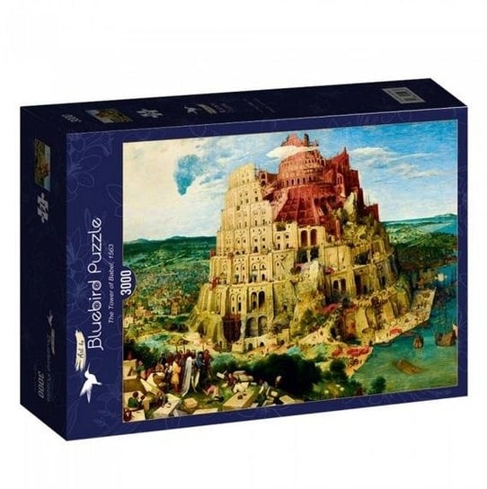 Bluebird, puzzle, Wieża Babel, Breughel, 3000 el. Bluebird