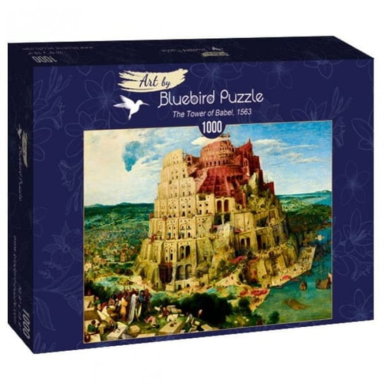 Bluebird, puzzle, Wieża Babel Brueghel , 1000 el. Bluebird