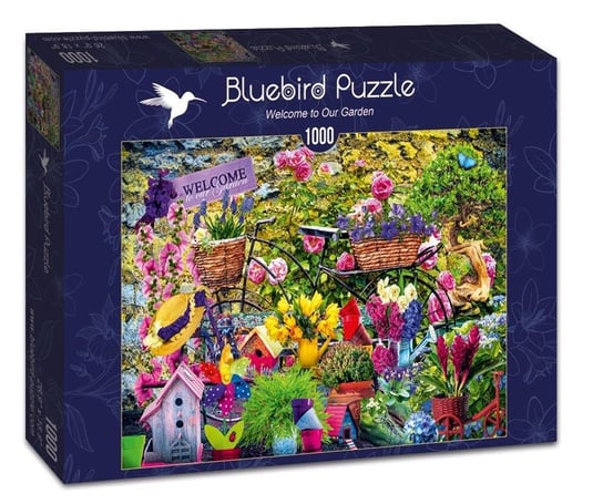 Bluebird, puzzle, Witam W Naszym Ogrodzie, 1000 el. Bluebird