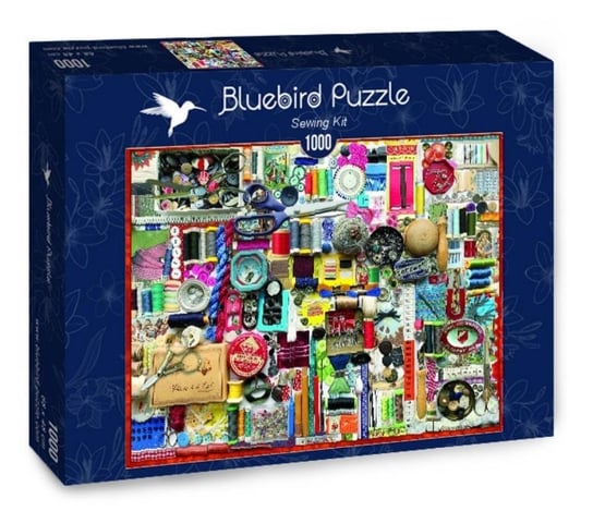 Bluebird, puzzle, Zestaw Do Szycia, 1000 el. Bluebird