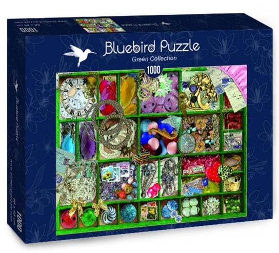 Bluebird, puzzle, Zielona Kolekcja, 1000 el. Bluebird