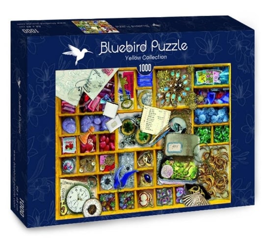 Bluebird, puzzle, Żółta Kolekcja, 1000 el. Bluebird