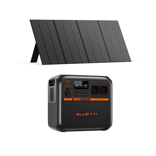 BLUETTI AC180P Generator słoneczny z panelem słonecznym PV350, ulepszony AC180 Bluetti