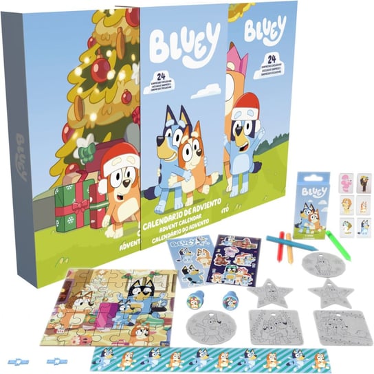 Bluey Kalendarz Adwentowy Bingo Bluey'S Family Christmas 24 Niespodzianki CYP Brands