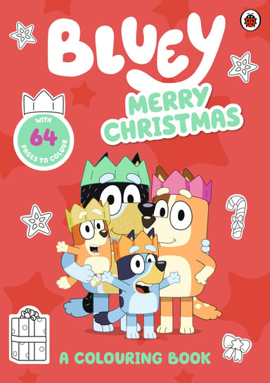 Bluey: Merry Christmas: A Colouring Book Bluey