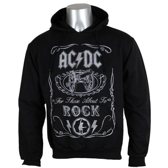 bluza AC/DC - CANNON SWIG, kangurka z kapturem-XL Bravado