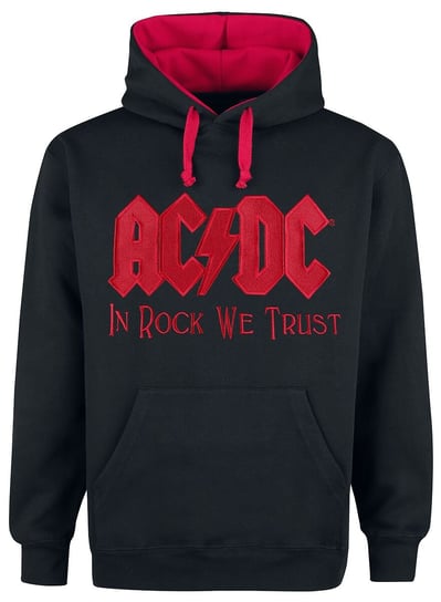 bluza AC/DC - IN ROCK WE TRUST, kangurka z kapturem-S Pozostali producenci