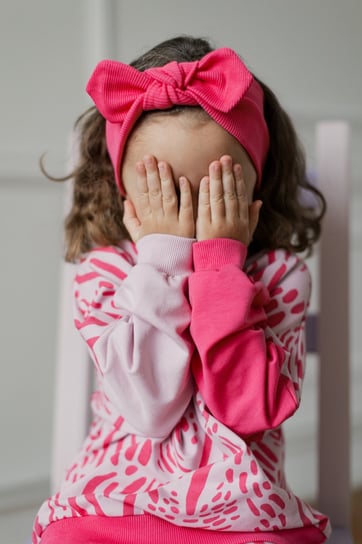 Bluza Animal Sleeves Pink Nitki Kids -  140/146 - A_PINK Nitki Kids