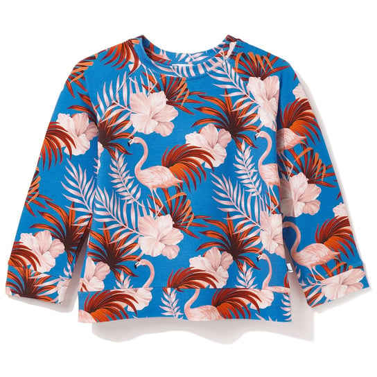 Bluza bawełniana we Flamingi 104/110 TuSzyte