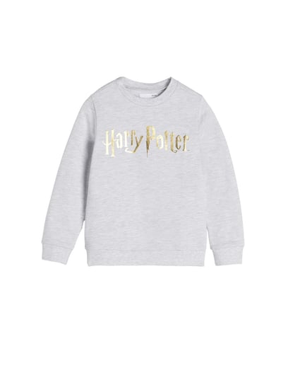 Bluza Bawełniana Ze Złotym Logo Harry Potter 122Cm Inny producent