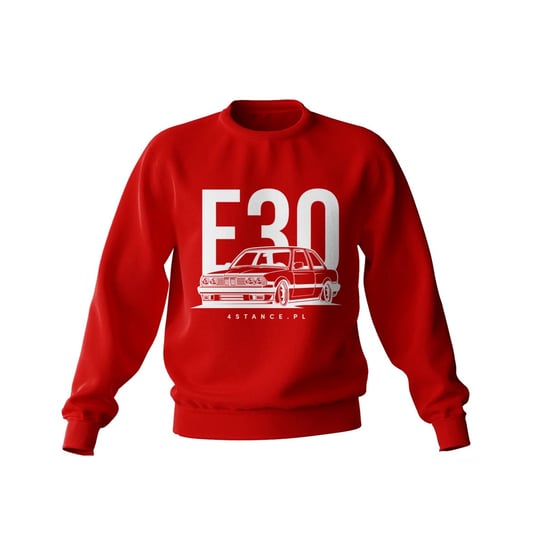 Bluza BMW E30 classic czerwona-M 4stance.pl