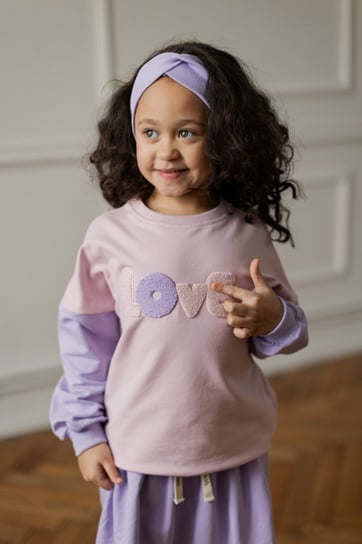 Bluza Candy Love Nitki Kids -  140/146 - Nitki Kids