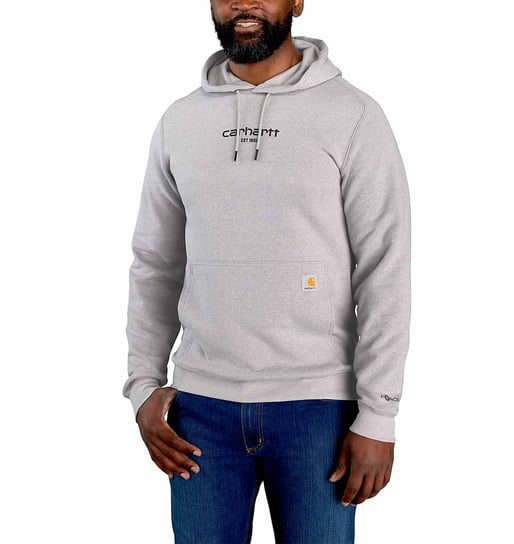 Bluza Carhartt Force Lightweight Logo ASPHALT HEATHER Carhartt