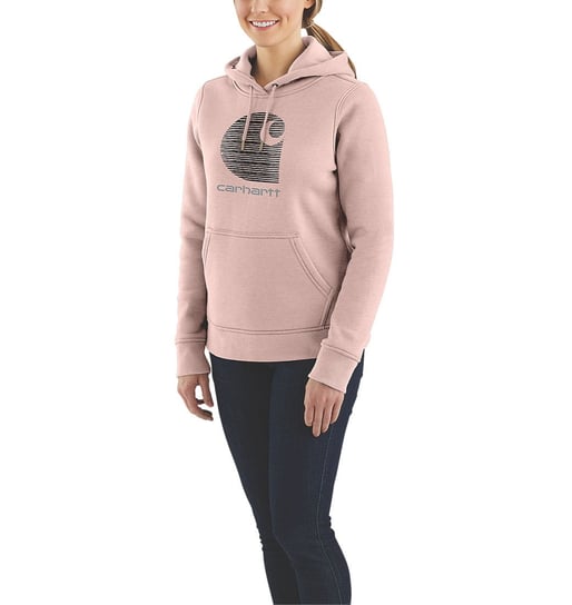 Bluza Carhartt Rain Defender® Midweight "C" Logo  ASH ROSE Carhartt