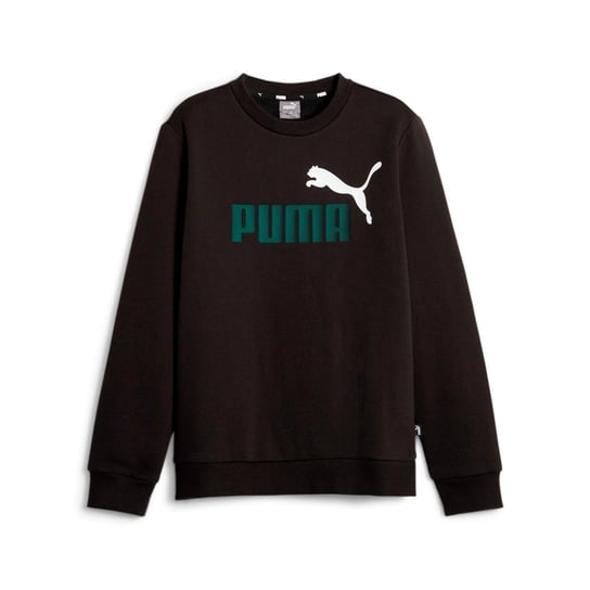 Bluza chłopięca Puma ESS+ 2 COL BIG LOGO FL czarna 58698675-128 Inna marka