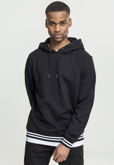 bluza COLLEGE SWEAT HOODY blk/blk, z kapturem-XXL Urban Classics