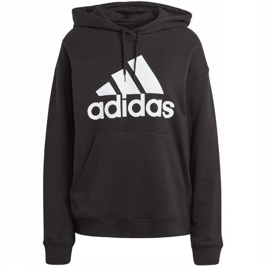 Bluza damska adidas Essentials Big Logo Oversized French Terry Hoodie czarn Adidas