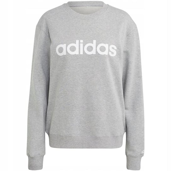 Bluza damska adidas Essentials Linear French Terry szara IC6880 M Adidas