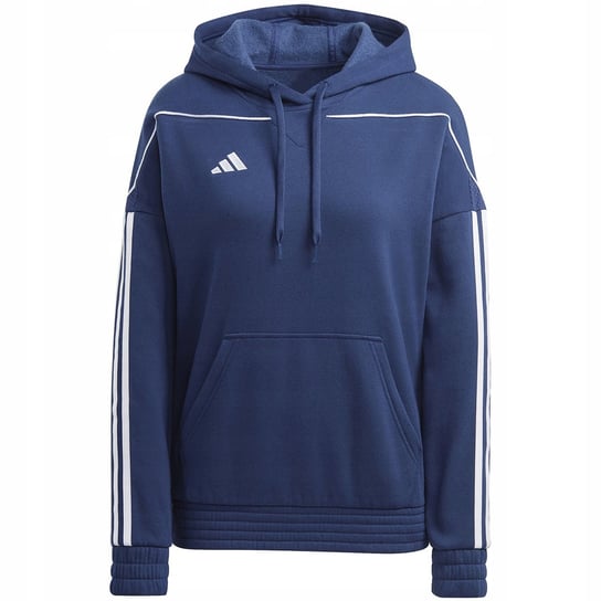 Bluza damska adidas Tiro 23 League Sweat Hoodie granatowo-biała HS3602 S Adidas