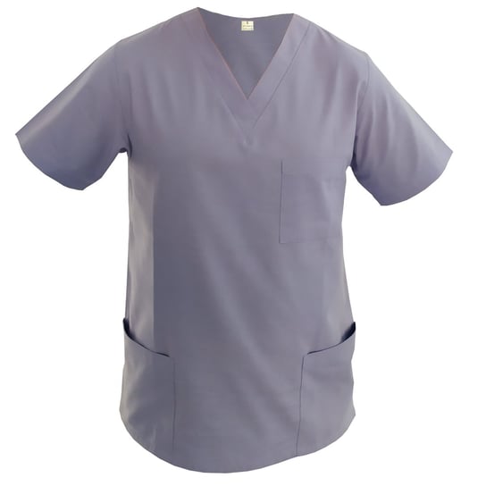 Bluza damska ochronna 100% bawełna chirurgiczna medyczna niebieska M M&C