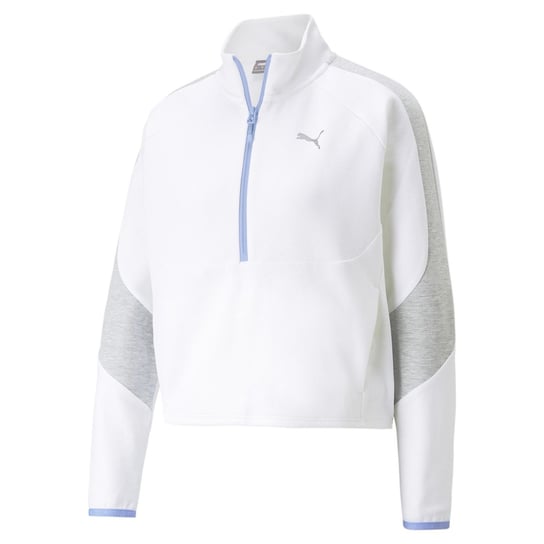 Bluza damska Puma EvoStripe Half-Zip biała 67308302-M Inna marka