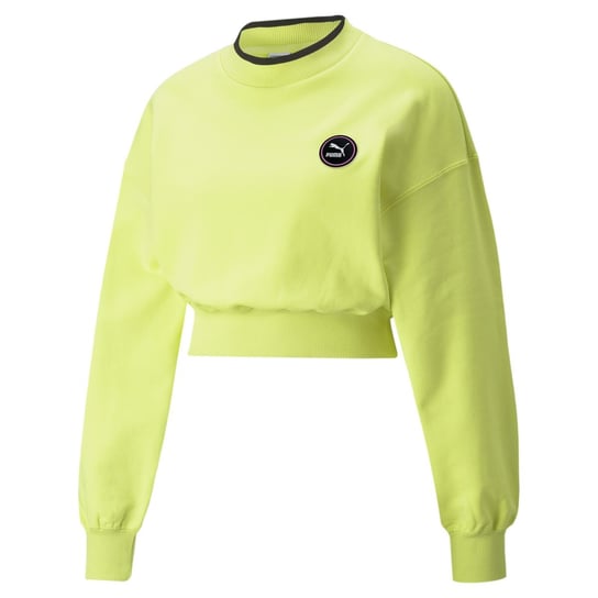 Bluza damska Puma SWXP CREW NECK żółta 53356229-L Inna marka