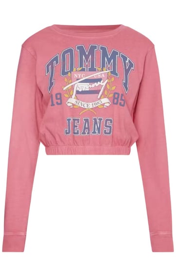 Bluza damska Tomy Hilfiger TJW Elastic Vintage College sportowa -S Tommy Hilfiger