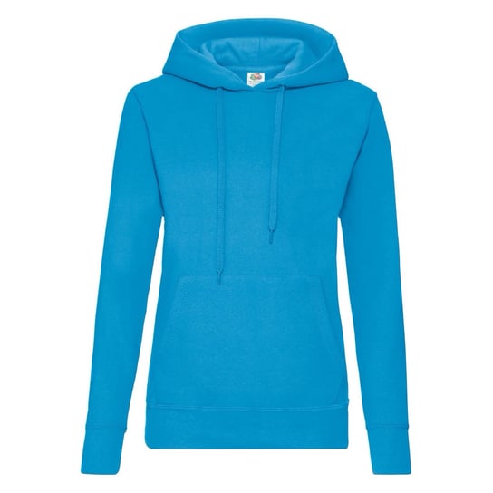 Bluza damska z kapturem Hooded Sweat Fruit of the Loom - Azurowy S FRUIT OF THE LOOM