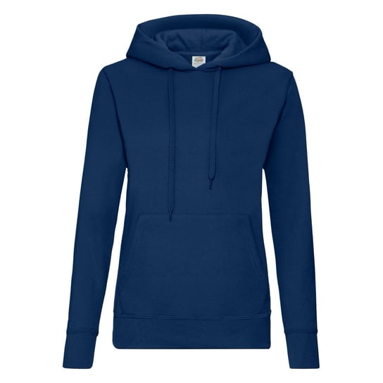 Bluza damska z kapturem Hooded Sweat Fruit of the Loom - Granatowy XXL FRUIT OF THE LOOM