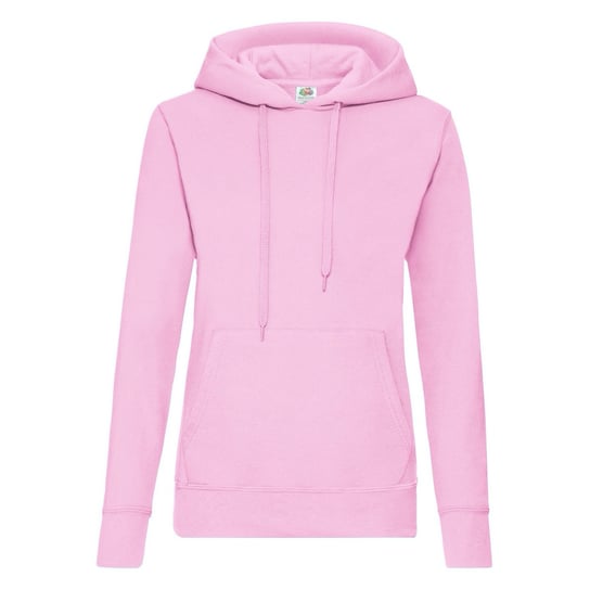 Bluza damska z kapturem Hooded Sweat Fruit of the Loom - Jasnoróżowy L FRUIT OF THE LOOM