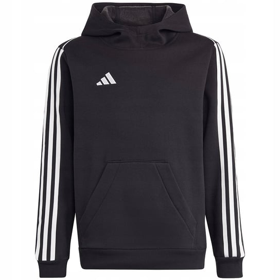 Bluza dla dzieci adidas Tiro 23 League Sweat Hoodie czarno-biała HS3606 152 Adidas