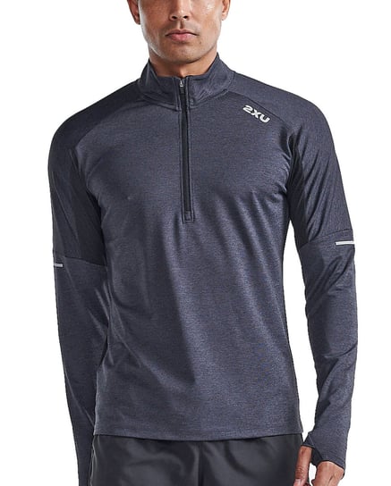 Bluza do biegania męska 2XU Aero 1/2 Zip LS MR7244a r.L 2XU