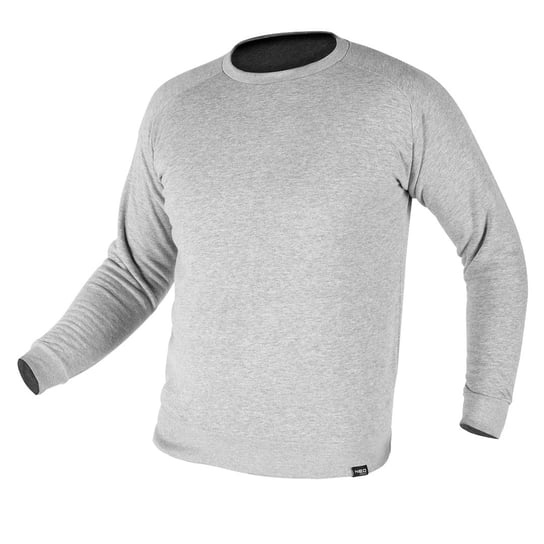 Bluza dresowa bawełniana męska COMFORT, szary melnaż, rozmiar L, NEO 81-650-L Neo Tools