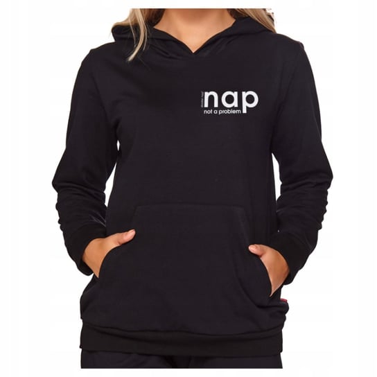 Bluza dresowa damska DOCTOR NAP 4134 czarna M Doctor Nap