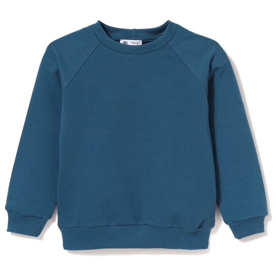 Bluza dresowa dla taty Basic niebieska L TuSzyte