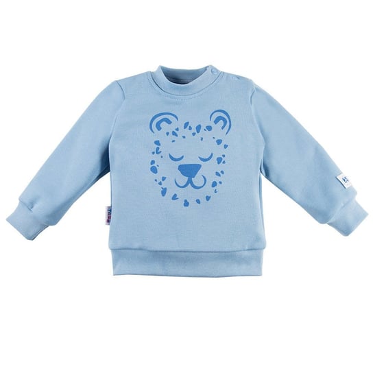 Bluza dresowa niebieska dla chłopca Ewa klucze Nature - 74 Ewa Klucze