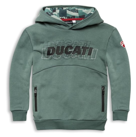 Bluza dziecięca Ducati Kid Future 2.0 zielona - Sweatshirt 6 lat Ducati