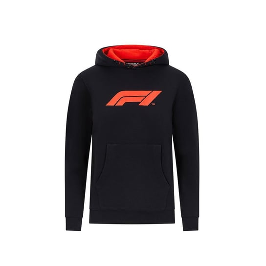 Bluza dziecięca z kapturem Logo Formula 1 2021 - 128 cm (dzieci), czarna FORMULA 1
